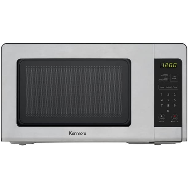 Kenmore 70713 Countertop Microwave, 0.7 cu. ft, Stainless Steel