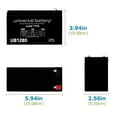 thumbnail image 4 of UB1280 12V 8Ah Home Alarm Security System Battery, 4 of 4