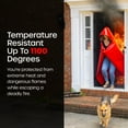 thumbnail image 5 of Prepared Hero Flame Shield 1 Pack - Resistant Up To 1100 Degrees - CE Certified - Fire Cape - Fire Cloak - Fireproof Clothing - Fireproof Hooded Cloak - Emergency Fire Blanket For Home, 5 of 7