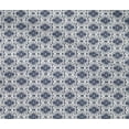 thumbnail image 4 of oneOone Cotton Flex Indigo Blue Fabric Geometric Check Craft Projects Decor Fabric Printed By The Yard 40 Inch Wide, 4 of 4