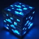 thumbnail image 1 of Recomendado Minecraft juego periférico mineros lámpara recargable luz nocturna juguete (azul), 1 of 1