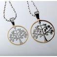 thumbnail image 3 of R.H. Jewelry Stainless Steel Tree of Life Matching Love Couple Pendant Necklace Set, 3 of 3
