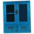 thumbnail image 4 of Raindrops  Wooden Cabinet Chest of Drawers for Bedroom Display Dressers Blue, 4 of 8