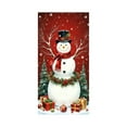 thumbnail image 2 of DAMAI Christmas Door Cover Xmas Banner, 70.8 x 35.4 inch Hanging Front Door Cover Christmas Decor Backdrop Hanging Banner for New Year Party Winter Holidays Xmas Decorations, 2 of 6