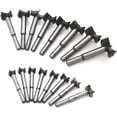 thumbnail image 1 of Broca Forstner para madera de 15-35 mm, 16 piezas, broca para madera de acero al carbono de alta velocidad, perforadora para losas de madera, orificios de perforación de ala plana, bisagra de carburo, 1 of 2