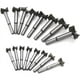 thumbnail image 1 of Broca Forstner para madera de 15-35 mm, 16 piezas, broca para madera de acero al carbono de alta velocidad, perforadora para losas de madera, orificios de perforación de ala plana, bisagra de carburo, 1 of 1