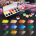 thumbnail image 3 of Set de Acuarelas Funto Fashion de 12 Colores con Bolsa Cruzada, 3 of 6