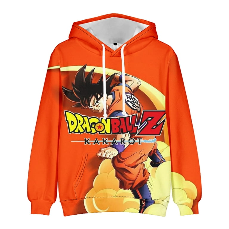 Dragon ball hotsell z hoodie walmart