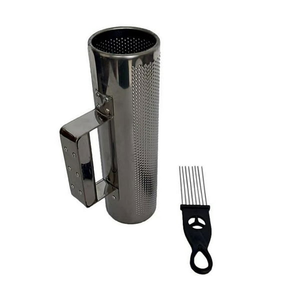 ROZYARD Guiro Instrument with Scraper, Metal Guiro Shaker, Shaker Musical Instruments