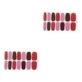 thumbnail image 1 of Soidarity Pegatinas para decoración de uñas, calcomanía autoadhesiva para uñas, puntas de tira de esmalte, decoración artística DIY, YMX203 2Conjunto, 1 of 6