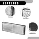 thumbnail image 5 of Reflector universal de 4 piezas de 3,46 "x 1,26" - Reflector rectangular de seguridad para motocicleta y bicicleta que aumenta la visibilidad y la seguridad en la carretera - Plástico blanco, 5 of 8