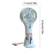 thumbnail image 3 of Rewenti Summer Outdoor Water Replenishing Spray Handheld Fan Student office Portable Usb Charging Bracket Base Desktop Fan, 3 of 6