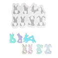 thumbnail image 6 of Silicone Rabbit Mold With Heart Cutout For Resin Crafts And Plaster Decorations, 6 of 8