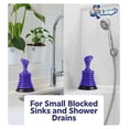 thumbnail image 6 of Luigi’s Mini Sink Plunger | Powerful Handheld Plunger for Bathroom, Kitchen, Shower & Bath Drains, 6 of 7