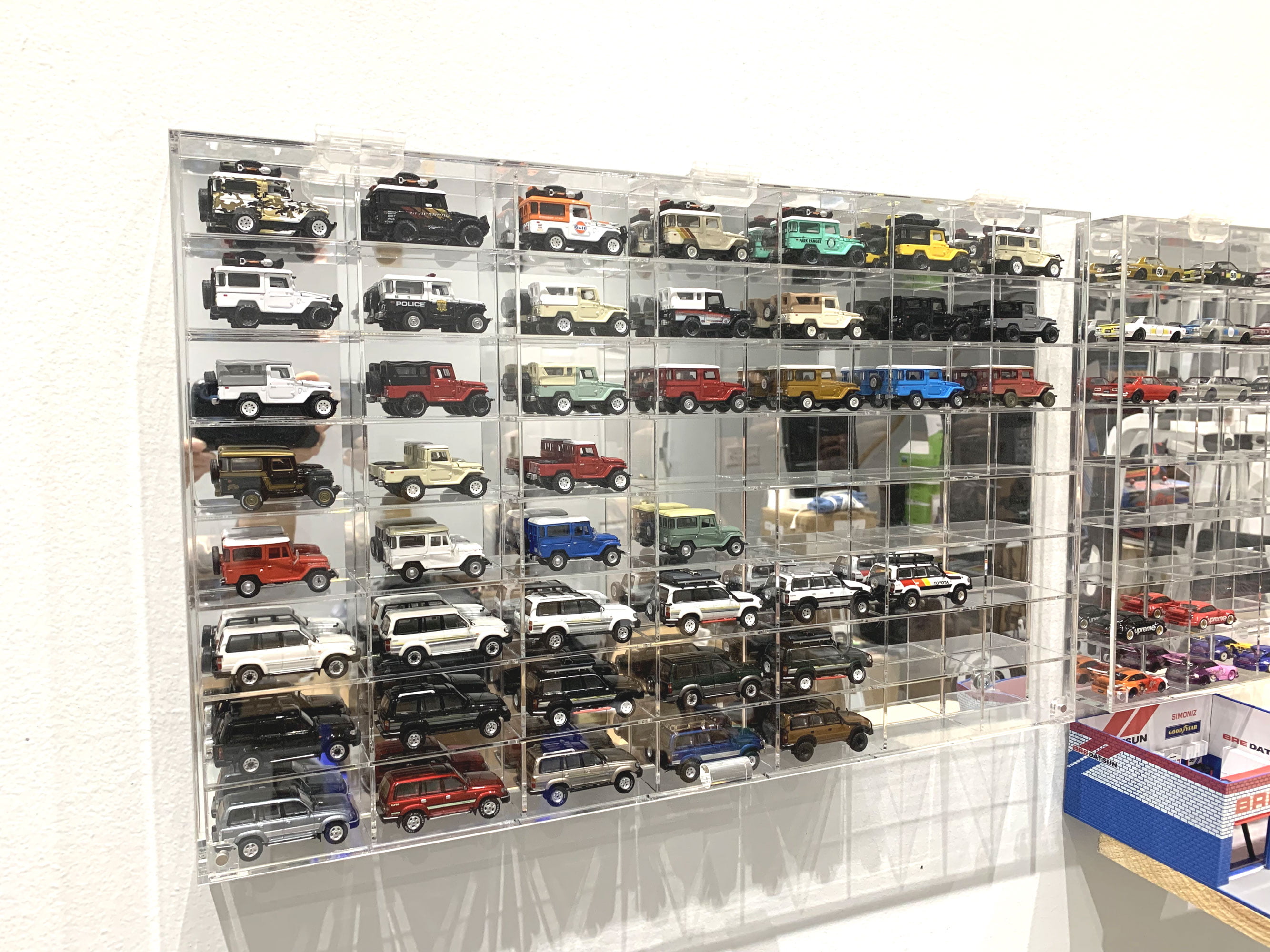 Hot Wheels Case Premium Acrylic Display Case for Hot Wheels and Other Qty of 5 