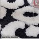 thumbnail image 4 of You Look Good - Alfombra de baño negra divertida y linda alfombra de baño antideslizante de microfibra de felpa pequeña y fresca alfombra de ducha lavable y absorbente, 4 of 4