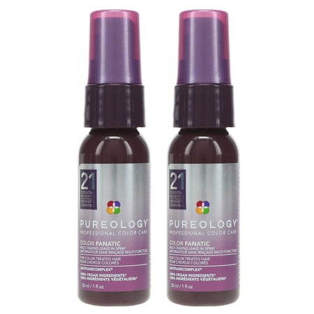 Pureology Travel Size Color Fanatic Multi-Tasking Leave-In Spray 1 oz 2 Pack