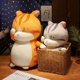 thumbnail image 5 of Muñecos de peluche de gato Kawaii para niños, almohada suave de peluche para dormir, regalo de cumpleaños y Navidad, decoración para habitación de fiesta, 5 of 5
