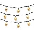 thumbnail image 1 of Way to Celebrate 10-Count Incandescent  Halloween String Lights, Skulls, 1 of 4