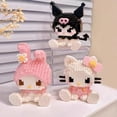 thumbnail image 3 of KEEPPLEY Sanrio Anime Hello Kitty My Melody Cinnamoroll Pompompurin Kuromi Building Blocks Girl Kid Holiday Christmas Gift, 3 of 5