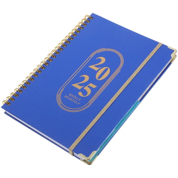 Agenda Calendario 2025, Planificador de Oficina, Bloc de Notas, Agenda Diaria, Cuaderno de Viaje, Planificador, Bloc de Notas de Planificación en Inglés (A5, 01/01/2025-12/2025)