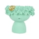 thumbnail image 4 of Jarrón de resina Zulema decoración del hogar portalápice Verde florero decorativo, 4 of 8