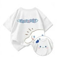 thumbnail image 2 of Sanrio Girls Boys T-Shirt Short Sleeve Cotton 2024 Summer New Cartoon Cinnamoroll Children's Clothing Top Half Sleeve Gift, 2 of 26