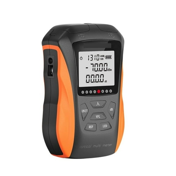 FTTH Tool Fiber Optic OPM Optical Power Meter,Visual Fault Locator VFL 5/15km RJ45 Tester,Cable Tracker Mini Red Fiber Pen
