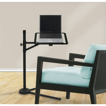 Calico Tech Laptop Stand, Black/Clear Glass