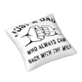thumbnail image 2 of Solo un papá que siempre regresaba con las fundas de almohada de terciopelo de leche, fundas de almohada decorativas suaves y acogedoras con cremallera oculta para dormitorio, sofá, sillón, funda de, 2 of 8