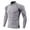f13-Black, variant on Men's Turtleneck Fitness Long Sleeves, Turtle Neck Compression Shirts for Men