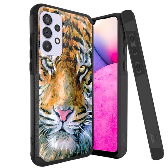 DALUX MetKase Hybrid Slim Phone Case Cover Compatible with Samsung Galaxy A33 5G (2022) - Dominant Tiger