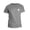 Heather White, variant on Everyday Basic Logo T-Shirt – Ultra Soft 60/40 Sueded Blend Fabric - Blackout