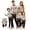 Family Pajamas(B), variant on Halloween Family Matching Pajamas Sets, Halloween Family Moon Printed Loungewear, Spooky Season Holiday PJS Sleepwear, Seasonal Pajamas Casual Wear, Home Relaxation Wear Indoor Leisure