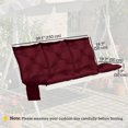 thumbnail image 3 of Outsunny Coussin de Banc Hydrofuge, Rouge Vin, 3 of 10