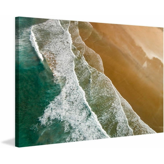 Marmont Hill "Rolling Tide" by Karolis Janulis Painting Print on Wrapped Canvas