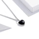 thumbnail image 2 of S925 Sterling Silver Black Heart Women Nacklace Jewelry, 2 of 4