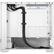 Fractal Design Pop Mini Air RGB White TG mATX High-Airflow Clear Tempered Glass Window Tower Computer Case