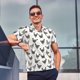 thumbnail image 4 of Fotbe Funny Chicken Camiseta Polo de Golf para Hombre con Estampado – Camisa Deportiva Transpirable con Cuello Abotonado-3X-Large, 4 of 6