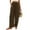 Coffee_BO20, variant on Linen Pants Women Casual Spring Summer Wide Leg Palazzo Pants with Pockets High Waisted Comfy Loose Lounge Beach Trousers Vermilion XL