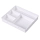 thumbnail image 2 of Organizador de Escritorio Apilable de 4 Compartimentos, Grueso y Resistente, Caja de Plástico para Guardar Artículos de Papelería y Pequeños Objetos, Clasificación Ordenada para Un Espacio de Trabajo, 2 of 6