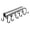Black, variant on Hooks Under Shelf Cups Rack Drilling Coffee Cups Holder Kitchen Utensil Holder Hanging Hooks Rack For Kitchen Cabinet