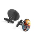 thumbnail image 2 of Kangaroo Men Cufflinks for Dress Shirts - Stainless Steel Cuff Link for Formal Attire, 2 of 6