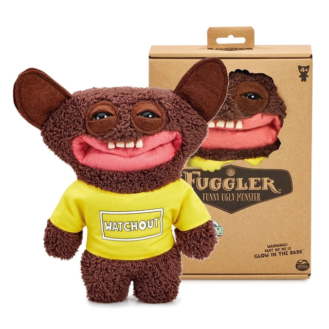 Fuggler Peluche Budgie Fuggler Edición y Laboratory Misfits Edition Marca británica Divertido juguete de monstruo feo