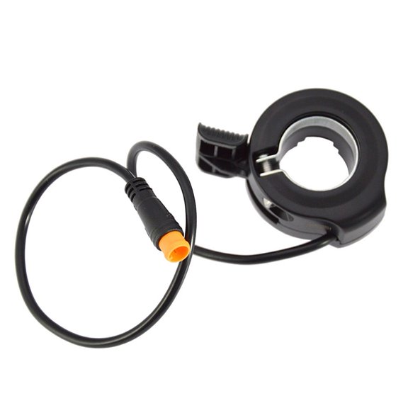 1Pc Thumb Finger Trigger Throttle Waterproof Connector With 3Pin Interface Anti-Slip For Electric Bike Ebike Scooter 130X Type B Fangkenuo