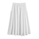 thumbnail image 4 of Gibobby faldas largas de mujer elegantes Falda midi plisada de cintura alta casual para mujer con bolsillo(Blanco, S), 4 of 5