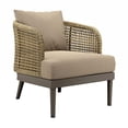 thumbnail image 4 of Modway Meadow 4-Piece Outdoor Patio Set in Natural Taupe, 4 of 10