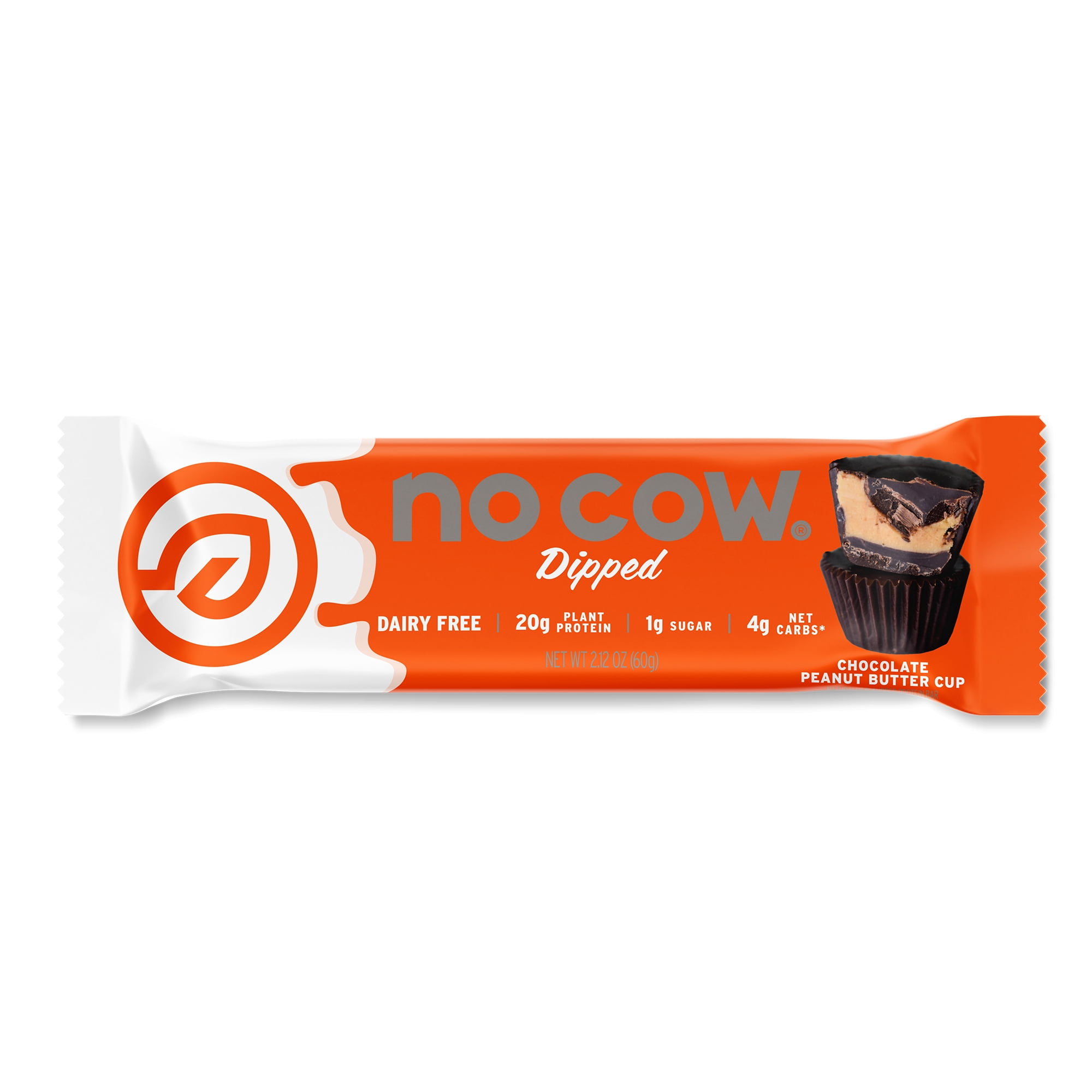 Buy No Cow Dipped Protein Bars, PlantBased, Vegan, KetoFriendly, Non