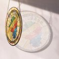 thumbnail image 4 of DR Congo Travel Decor Suncatcher Stained Glass Window Hanging, Gift for Traveller, Collection of Country Travel Souvenirs for Family and Friends, DR Congo Map and Flag Décor, 4 of 6