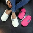 thumbnail image 5 of Women's Slippers House Shoes Closed Toe Thick Warm Indoor And Outdoor Shoes Fuzzy Memory Foam Slip On Winter Slippers, 5 of 9